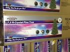 Tree Holiday Showtime Led Christmas 7.5 Ft Crystal Pine 500 Lights 030539028763