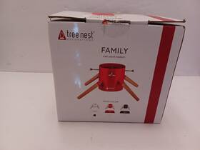 123695 Tree Nest Decorations Christmas Stand For Real Trees By White New In Box See Photos