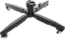 Treekeeper 445022199173 Universal Metal Rolling Christmas Tree Stand - Adjustable To Fit Fake Trees Up