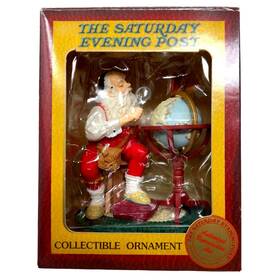 Trevco Trading Corp 692382010915 Saturday Evening Post Christmas Ornament - Collectors Series Authorized