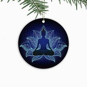Trogn 231404224946 Buddha Ornament Christmas Xmas Tree Ornaments Suitable For Home Part