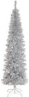 Tt33-700-60 National Tree Company Indoor Silver Tinsel Slim Artificial 0729083892172