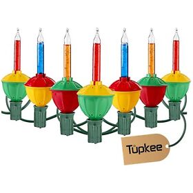 Tupkee Christmas Bubble Lights Set Of 7 Multi-color 2 Pack