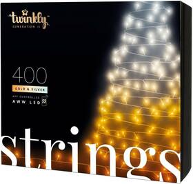 Twinkly 056326673178 Strings App-controlled Led Christmas Lights 400 Aww Ecomm - Open Box
