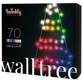 Twinkly 056326678159 Light Tree 2d Flat Christmas For Doors And Walls Indoors Outdoors