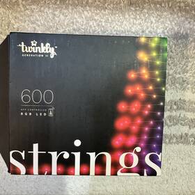 89396800 Twinkly Strings 600 App-controlled Led Christmas Lights With Rgb