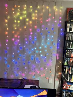 Tww210stp-tus-u-a Twinkly Curtain App-controlled Smart Led Christmas Lights 210 Rgb Open Box