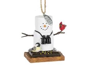 Twisted Anchor Trading Company 810128480505 2025 Smores Ornament Birdwatcher Gifts Cardinal Christmas Ornaments Bird O