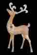 Ty499-1511 Home Accents Holiday New 91 In Pre-lit Gold Pvc Standing Deer Yard Sculpture With 400 Mini Lights 029944530824