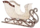 Ty605-1711-1 Home Accents Holiday Led Pvc Christmas Sleigh Sculpture 0029944549970