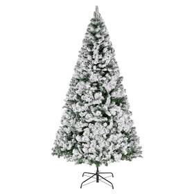Tch59075s-1346 Uimoso 7.2ft Prelit Snow-flocked Christmas Tree With 470 Multicolor Led Lights