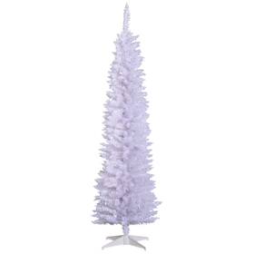 Us01-830182wt Uirio 6ft Tall Slim Noble Unlit Artificial Christmas Xmas Tree With Realistic Branches