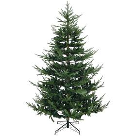Us01-830577v02gn Uirio 7.5ft Artificial Christmas Tree Pine Hinged Xmas With 1218 Realistic Branch