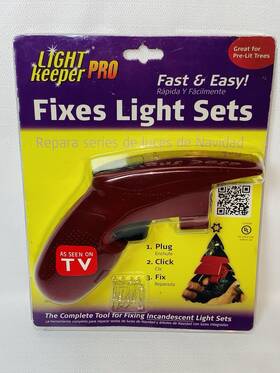 164374 Ulta-lit Technologies #164374 Light Keeper Pro Fast/easy Christmas Repair Tool Kit Bulbs Tree Lights New