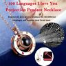 Unbranded Love You In Language Pendant Necklace Valentines Day Birthday