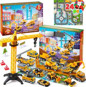 17783 Us Corp 2025 Christmas Advent Calendar Engineering Vehicle 24 Days Countdown