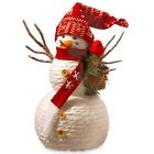Ut3mx6verv National Tree Company Fabric Snowman Figurine Christmas Holiday 0729083470110