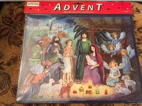 Vermont Christmas Company 871241007222 Brand New Candlelight Nativity Advent Calendar
