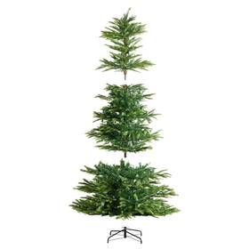 1319 Vevor 197988766544 Christmas Tree 7.5ft Prelit Artificial With 700 White Leds Tips