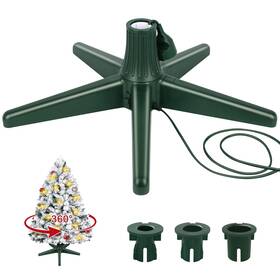 Dlzq23535lrds Vexalify Christmas Tree Stand 360 Rotating With 3 Tru