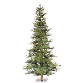 A807560-u-b Vickerman Ashland 6ft Slim Pencil Decorative Artificial Christmas Tree Used