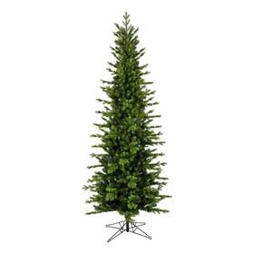 Vickerman G193485 120 Inch Moutauk Pine Unlit Artificial Christmas Pencil Tree In Green