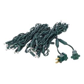 X6g6515pbg Vickerman 25ft Wide Angle Led Poly Bag Christmas Light Set Cool/warm White