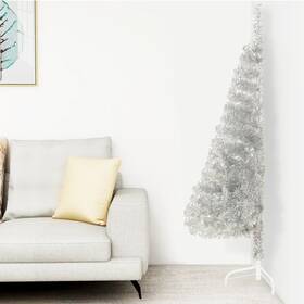 Vidaxl 720287021667 Christmas Tree Silver Pet Steel Medium Durable