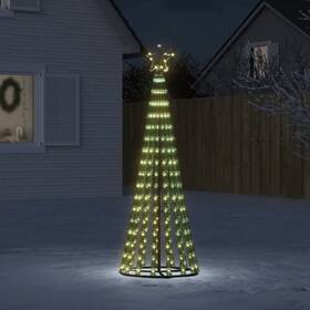Vidaxl 721012042100 Led Christmas Tree Warm White Dark Green Pvc Copper Iron