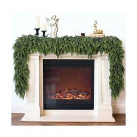 106-xpl-xs-ct-5 Vierena Real Touch Christmas Cedar Garland -5ft Artificial Garlands Faux Fake P