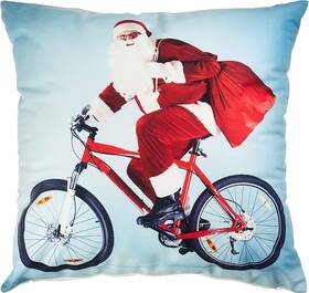 Violet Linen 616418732152 Seasonal Xmas Christmas Holiday Santa Claus Decorative Accent Throw Pillow Cover