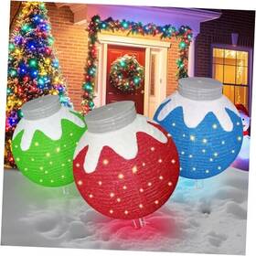 Xyq000w Vipwin Lighted Pop-up Outdoor Christmas Ornament Set Pop Up