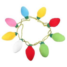5325ppns20b5oeup16jb95m Vosarea Christmas Felt Lightbulb Garland Knitted Bulb Pendant Ceiling Mantle