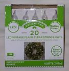 Vsl20-c6-fc Holiday Time Count Led Vintage Flame Clear String 847750019018