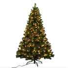 W14l04674.4286 Home Accents Pre Lit Noble Fir Artificial Christmas Tree 500 Clear Lights Realistic Green 7ft 0030539030940