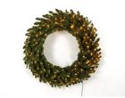 W14n0079 Home Accents Holiday Artificial Christmas Aspen Fir Wreath 0030539037772