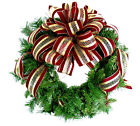 Wa83 Creative Christmas Displays Ribbon Traditional Wreath