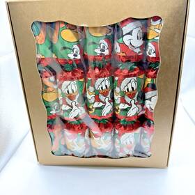 Walpert 063831643310 Box Of 6 Festive Crackers Christmas New Mickey Mouse Donald Duck