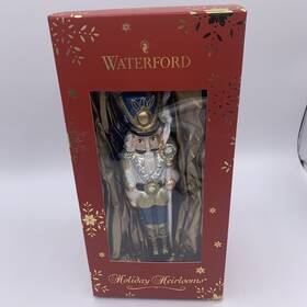 40028621 Waterford Holiday Heirlooms Toy Soldier Ornament 6.5 Inch Christmas