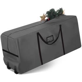 Zuo-wesnoy-0837 Wesnoy 9 Ft Heavy Duty Christmas Tree Storage Bag 900d Oxford Fabric With Wheels And