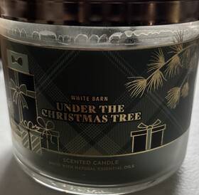 3201m8ga White Barn Under The Christmas Tree Scented Candle 14.5 Oz Fir Balsam