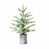 Whte-snow Varmax Small Christmas Tree Inch Mini Rustic Style Tabletop