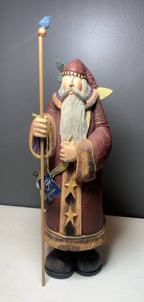 Ww2983 Williraye 763038442739 Studio Joyous Saint Nick 2014 Christmas Figurine