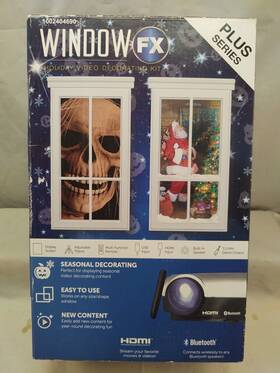 28088 Windowfx Mp9 Plus 2017 Projector - 14 Preloaded Video S Halloween Christmas Works