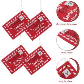 K9w183908k060ssgb Winomo 10pcs Letter Santa Claus Christmas Envelope Candy Bag