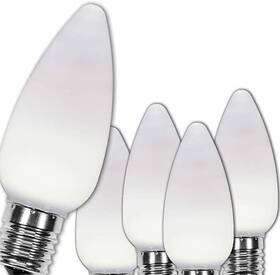 74-013 Wintergreen Lighting 25 Pack Opticore C9 Led Christmas Light Bulbs