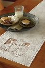 Wl-1460w Heritage Lace Table Runner Woodland In White By 734573045907