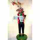 Wl-deer-72-male Queens Of Christmas Funny Male Reindeer With Box