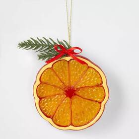 Wondershop 684509195483 At Target Gift Topper Christmas Ornament Orange Slices Set Of 4