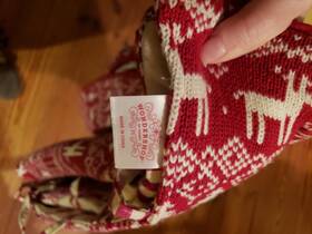 Wondershop At Target 490510322394 Christmas Tree Skirt Knit Red Cream 48 Inch Fair Isle Reversible Reindeer